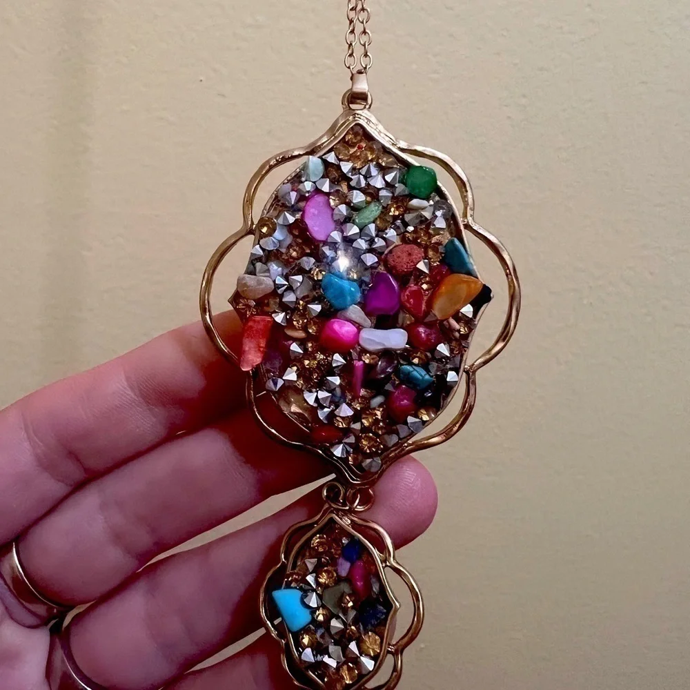 Long necklace jewelry